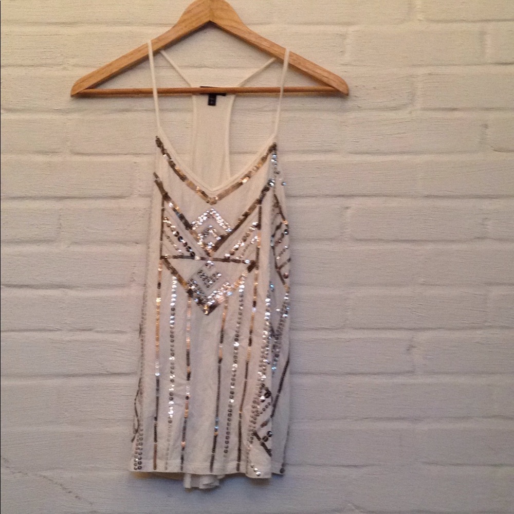 Express Sequin shirt